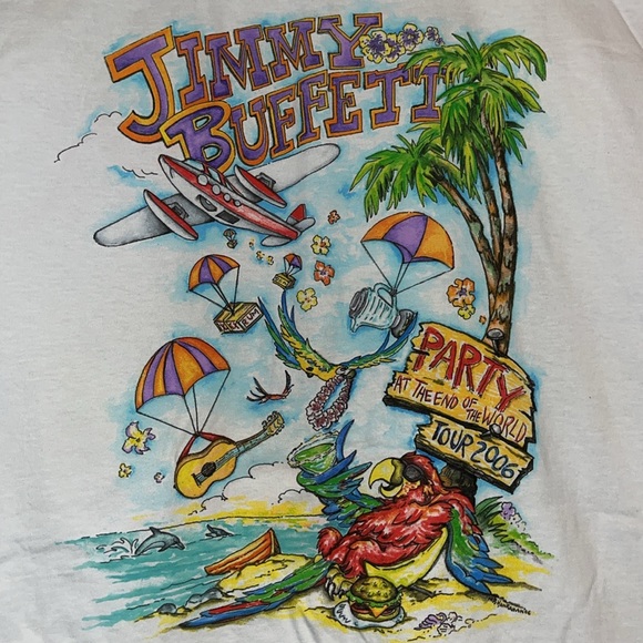 Jimmy Buffett 2006 “party at the end of the world tour”MINT CONDITION NE… - Picture 3 of 16